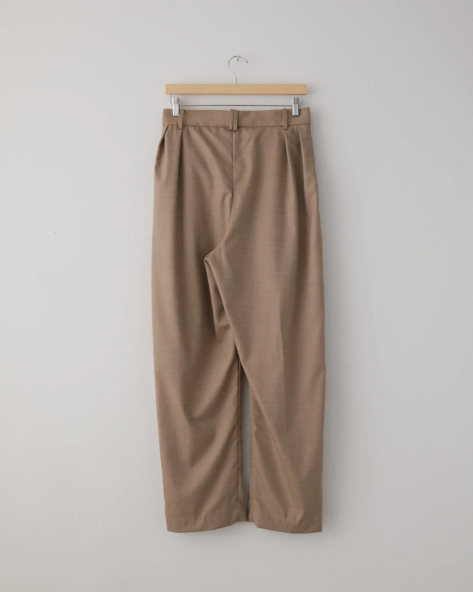 Pleated Pants, Suiting Wool