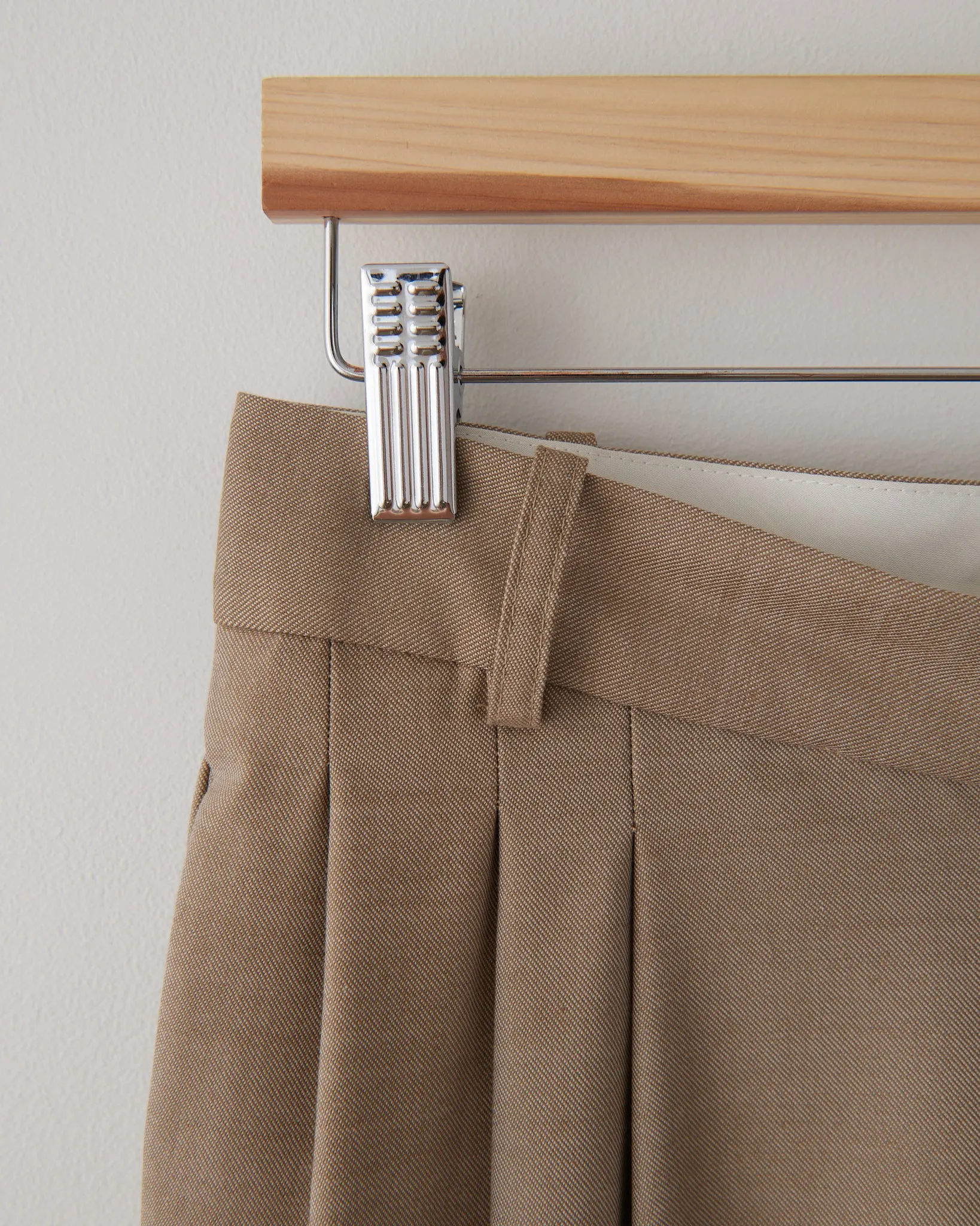Pleated Pants, Suiting Wool