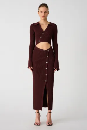 POPPY KNIT MIDI DRESS