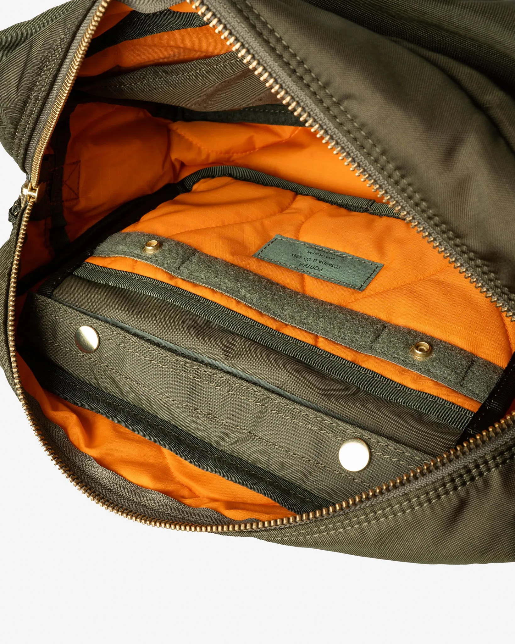 Porter - Yoshida & Co. - Force 2Way Waist Bag - Olive