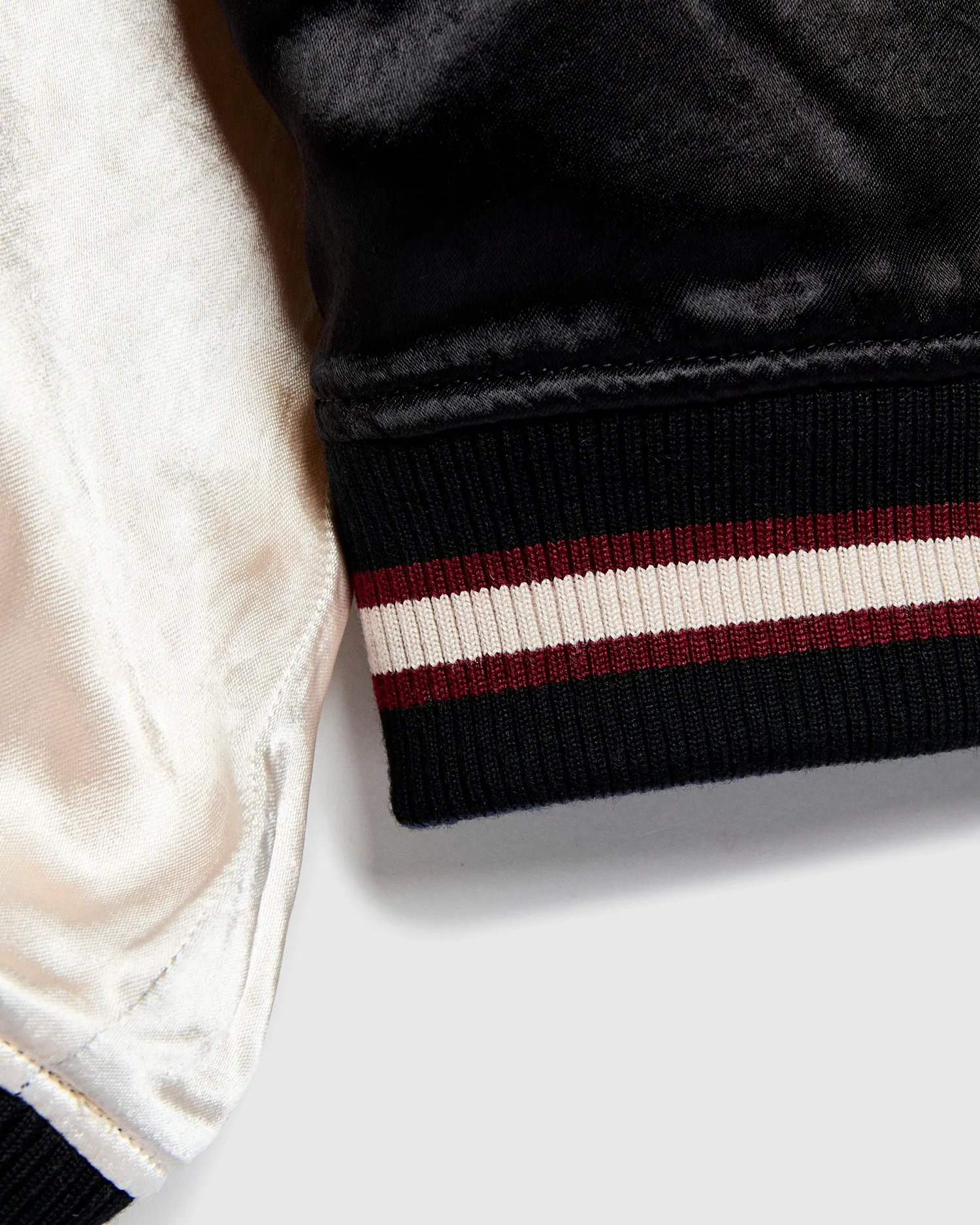 "Yoshino" Reversible Sukajan Souvenir Jacket in Black/Blue