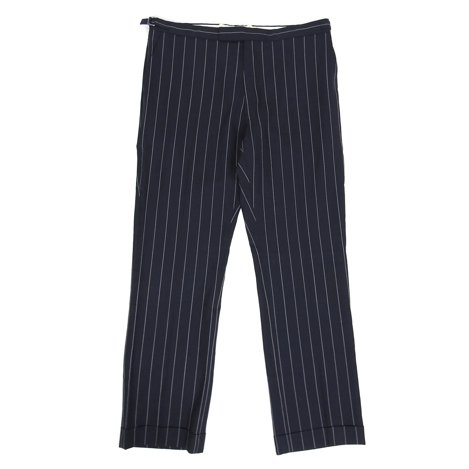 Ralph Lauren Purple Label Striped Wool Pants Size