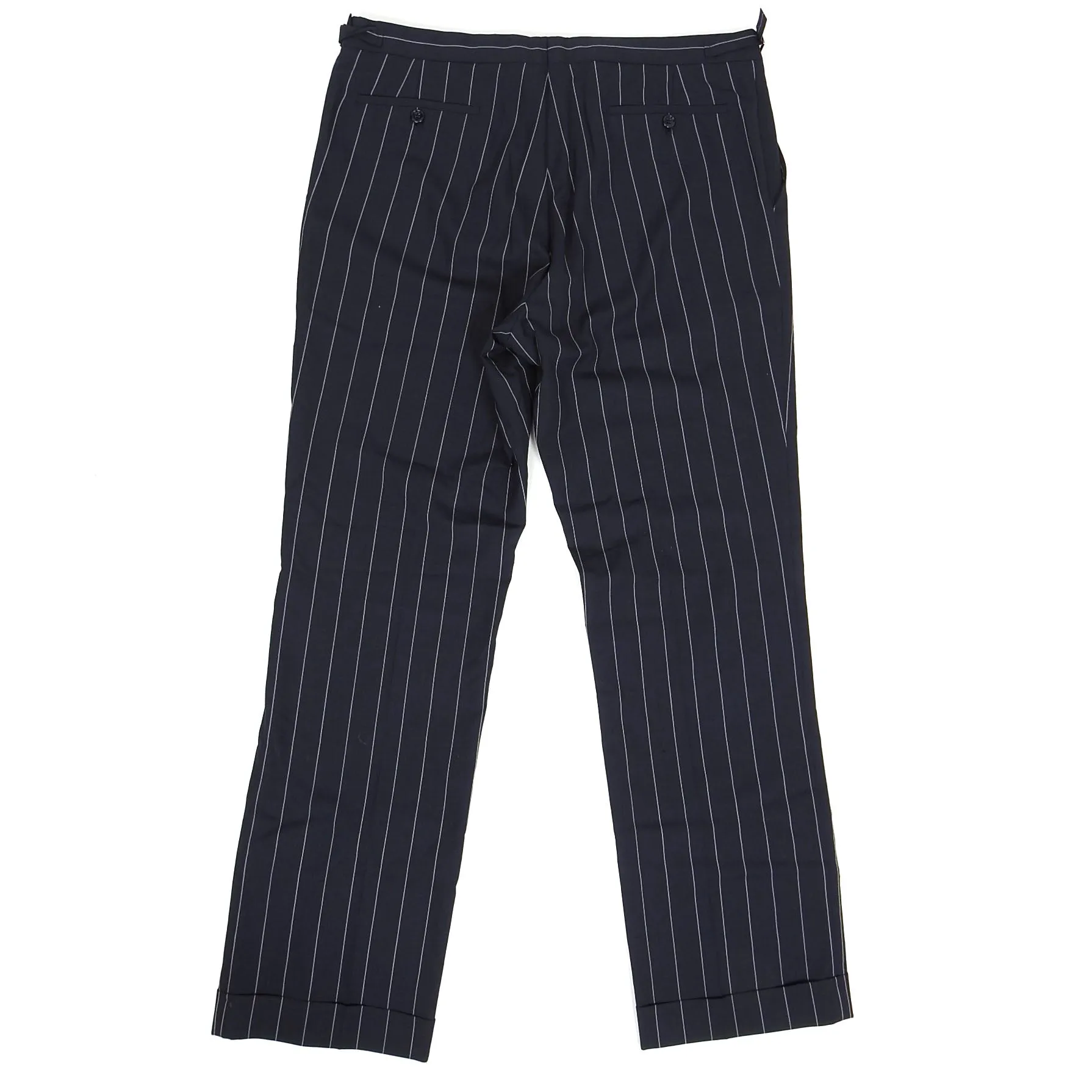 Ralph Lauren Purple Label Striped Wool Pants Size