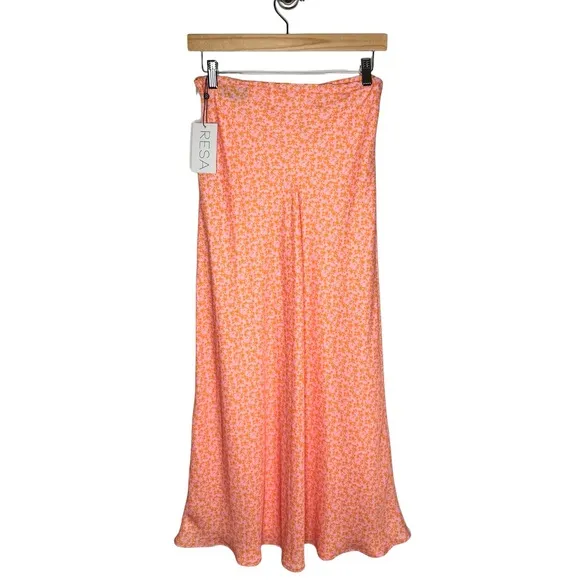 RESA | NWT Isla Midi Skirt in Summerland M