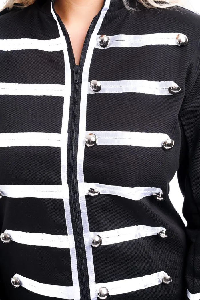 Ro Rox Steampunk Military Punk Parade Jacket