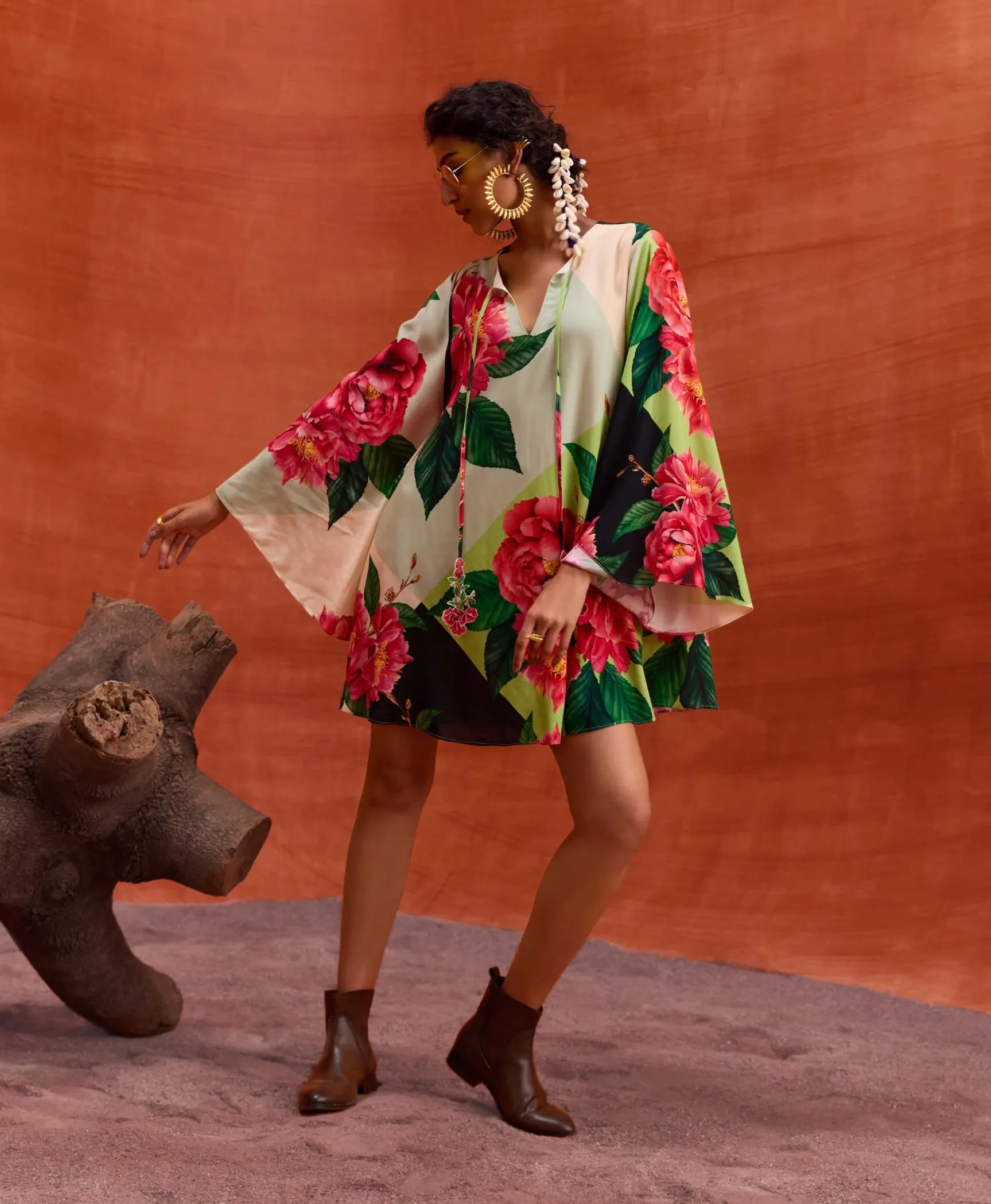 Rosalia multicolor dress