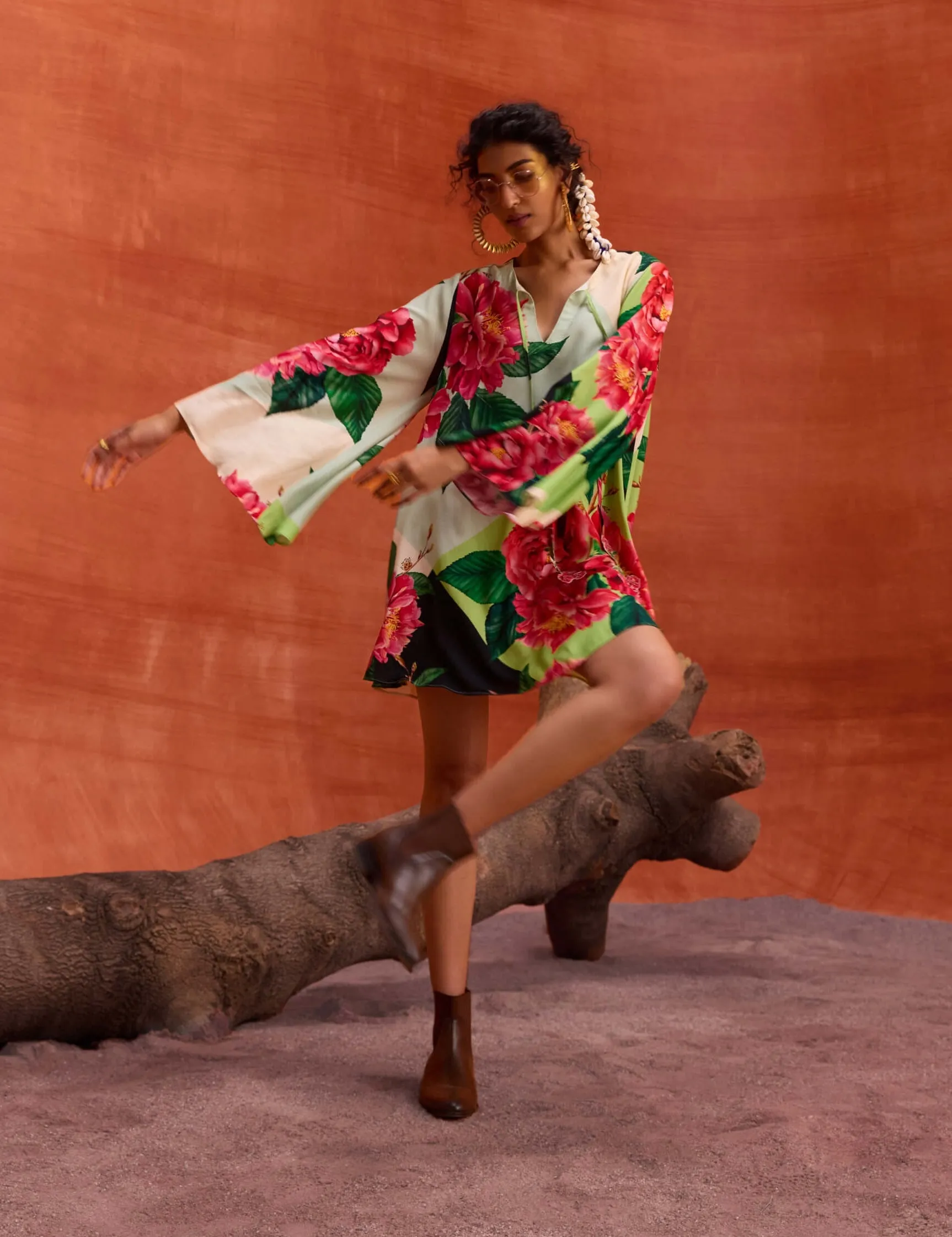 Rosalia multicolor dress