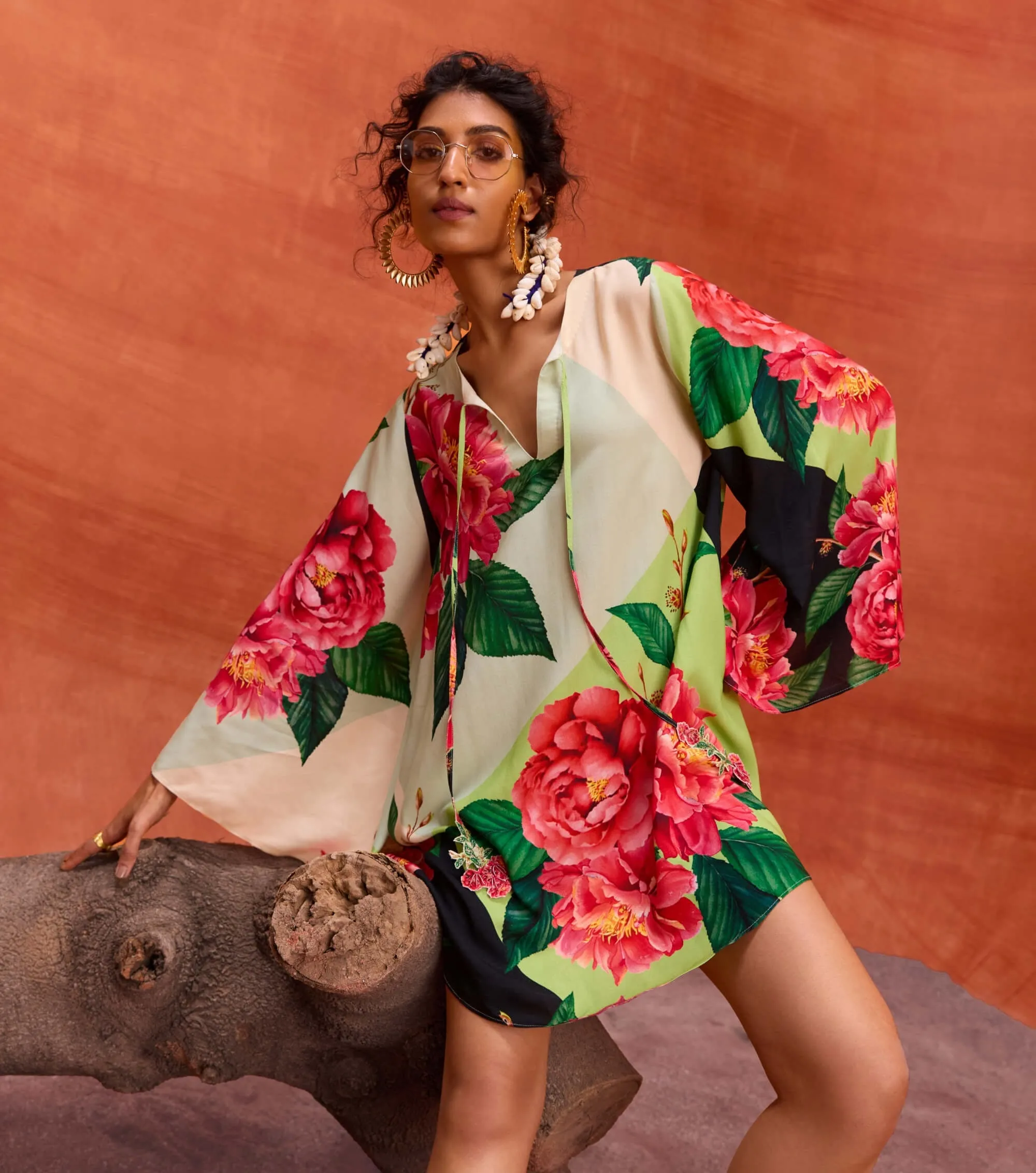 Rosalia multicolor dress