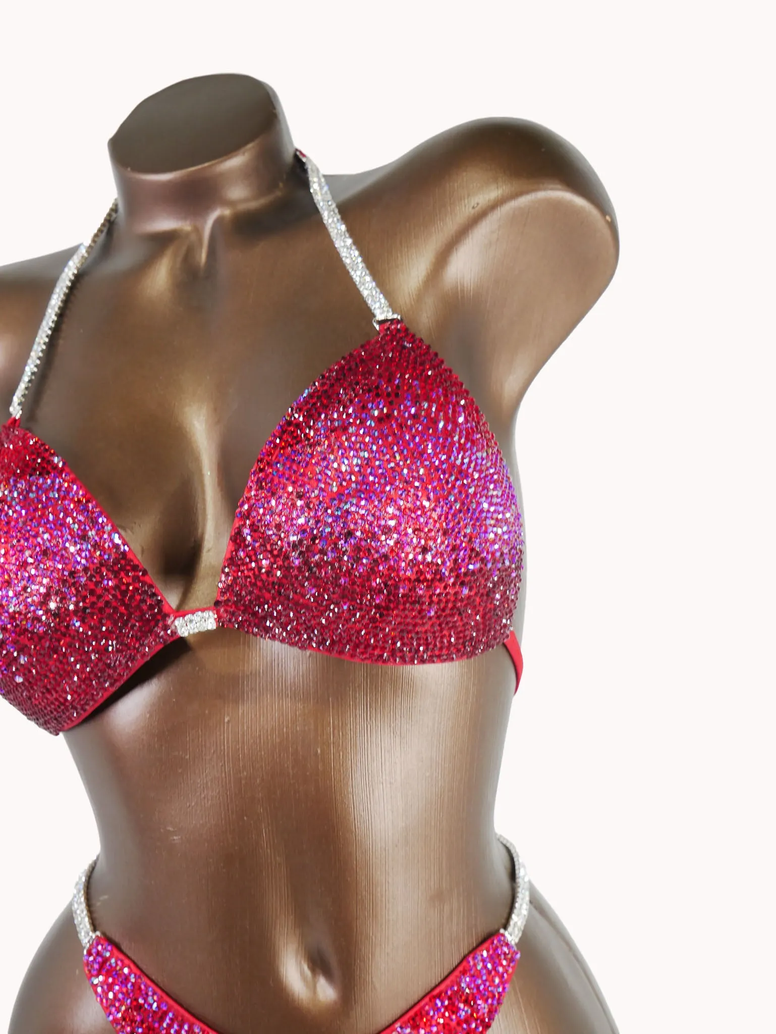 Ruby Red Ombre Wellness Suit