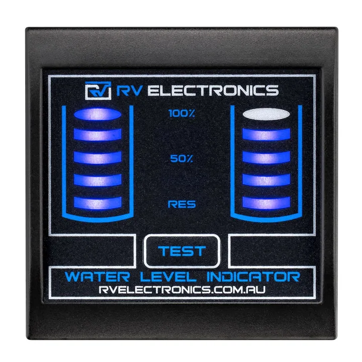 RV Electronics Standard RV LED Water Gauge - Double Tank