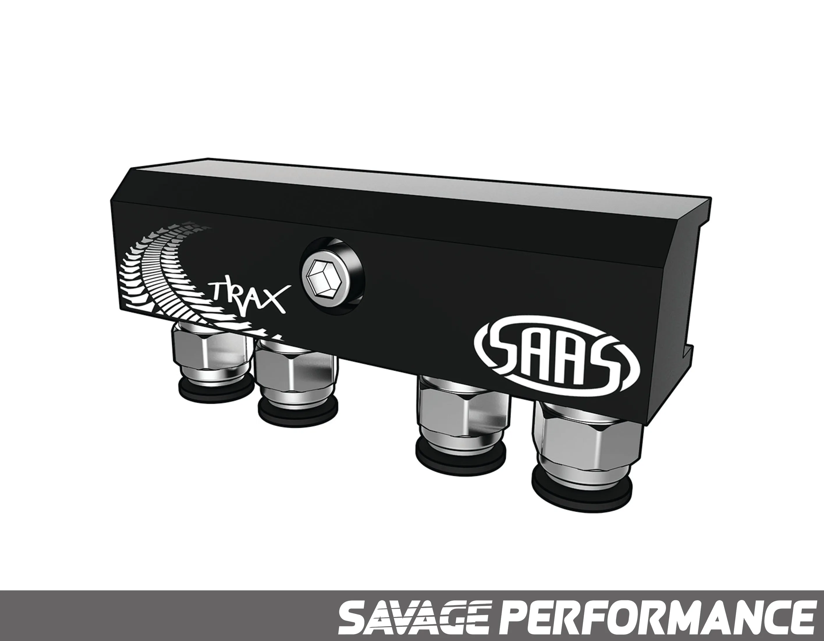 SAAS - Diff Breather Kit - 4 Port suits TOYOTA PRADO 90 Series 1996-2002