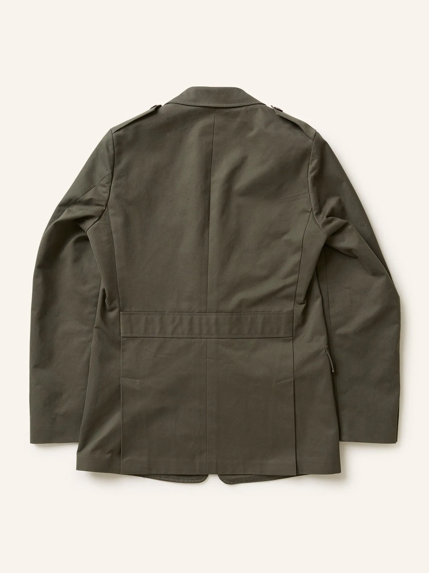 Safari Jacket Jungle Green Drill