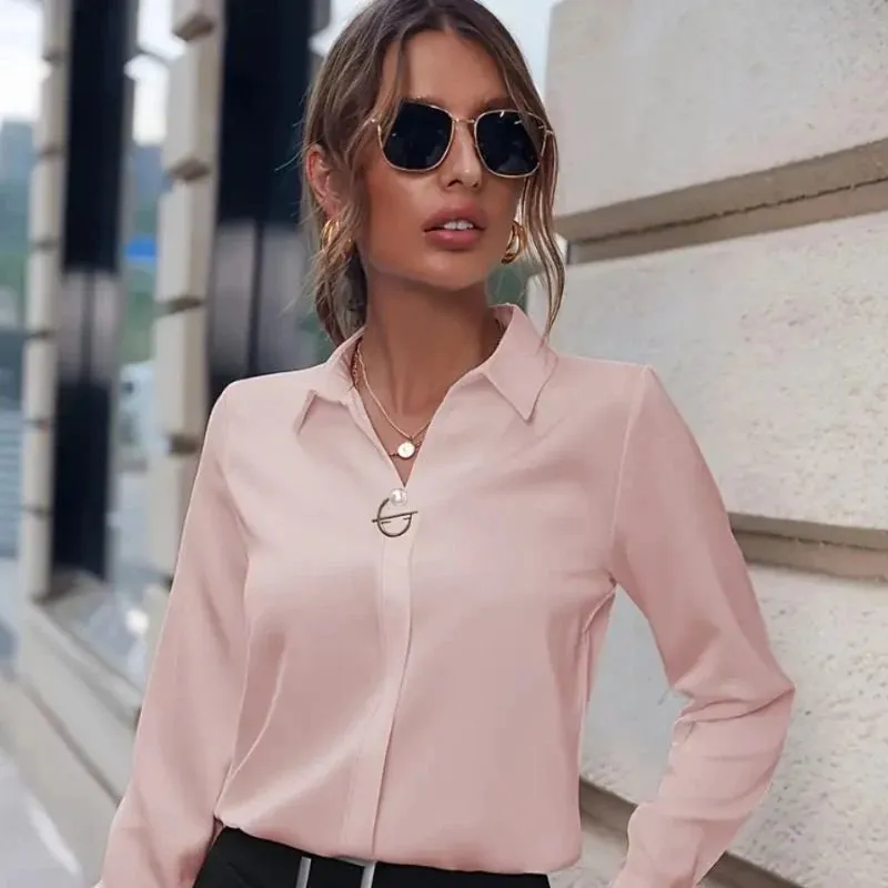 Salina Shirt | Women's Long Sleeve Office Shirt
