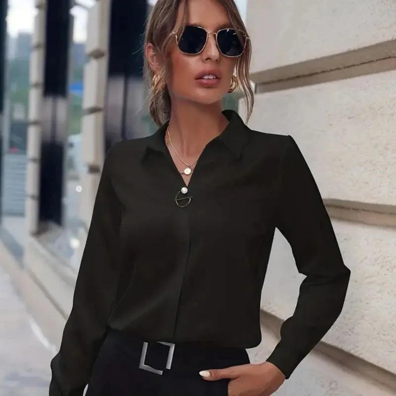 Salina Shirt | Women's Long Sleeve Office Shirt