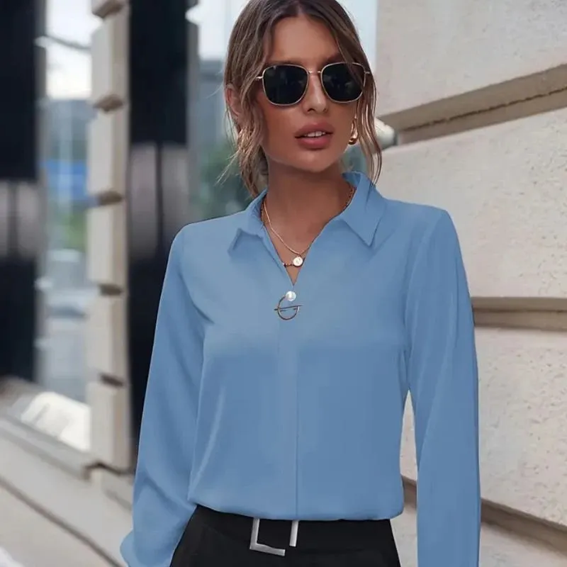 Salina Shirt | Women's Long Sleeve Office Shirt