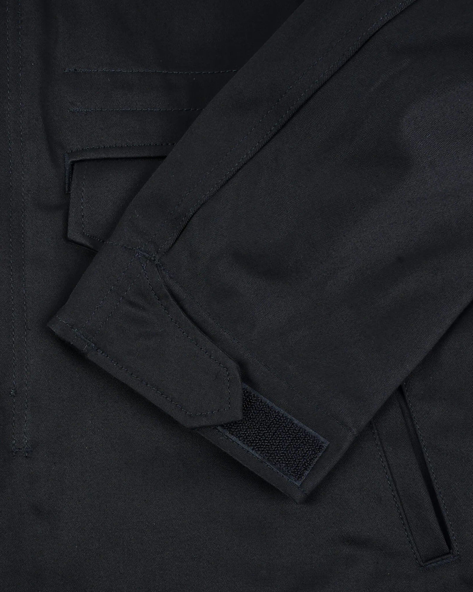 Sateen M65 Field Jacket - Black
