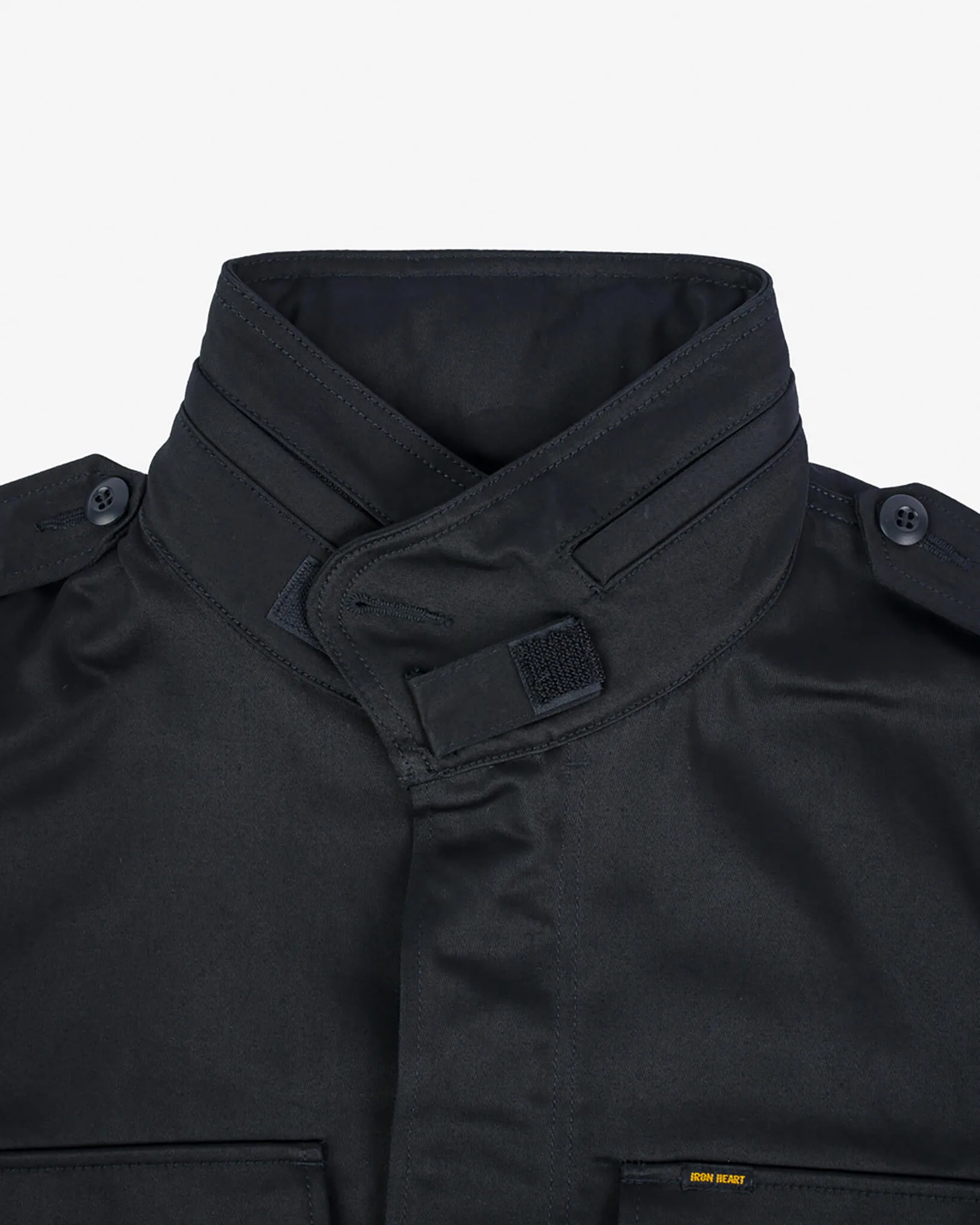 Sateen M65 Field Jacket - Black