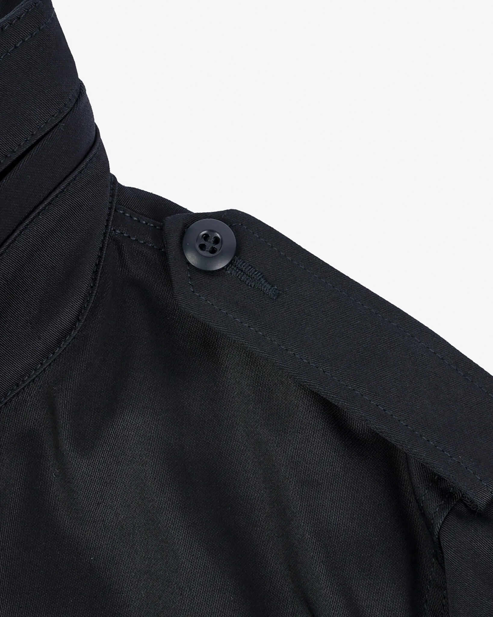 Sateen M65 Field Jacket - Black