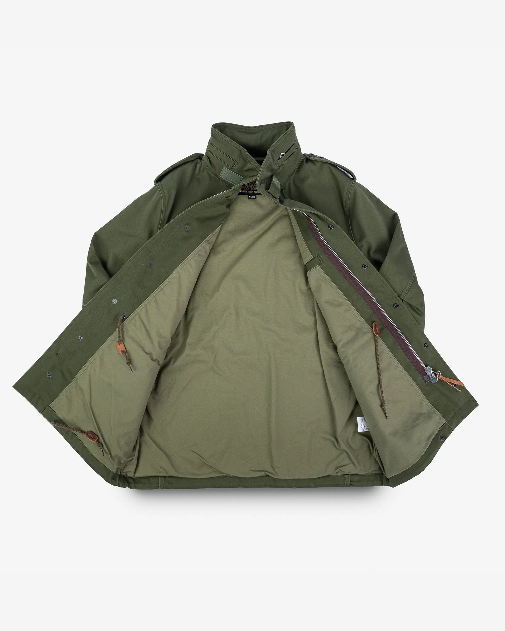 Sateen M65 Field Jacket - Olive