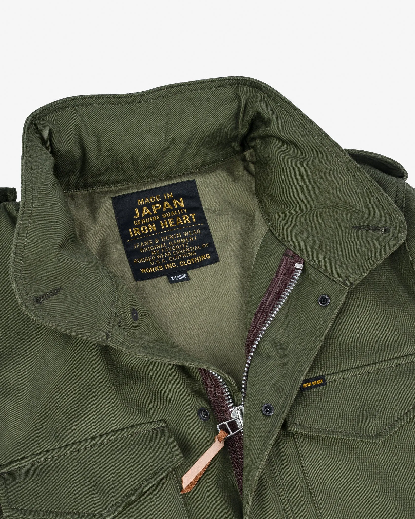 Sateen M65 Field Jacket - Olive