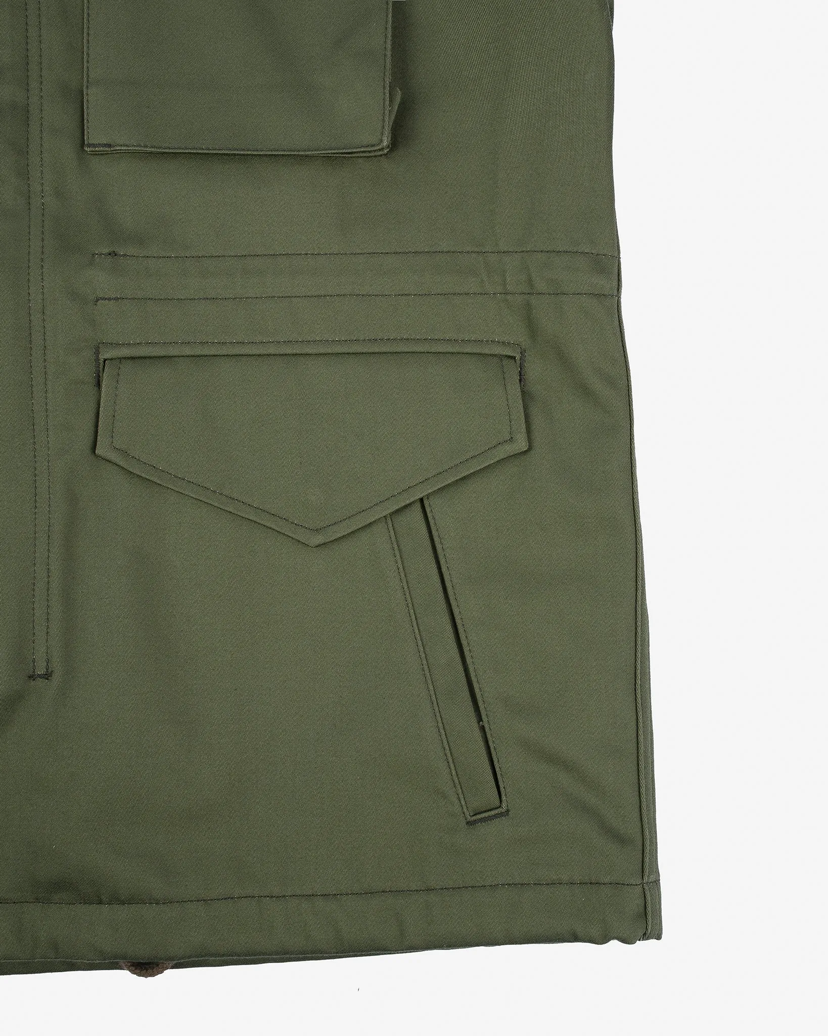 Sateen M65 Field Jacket - Olive