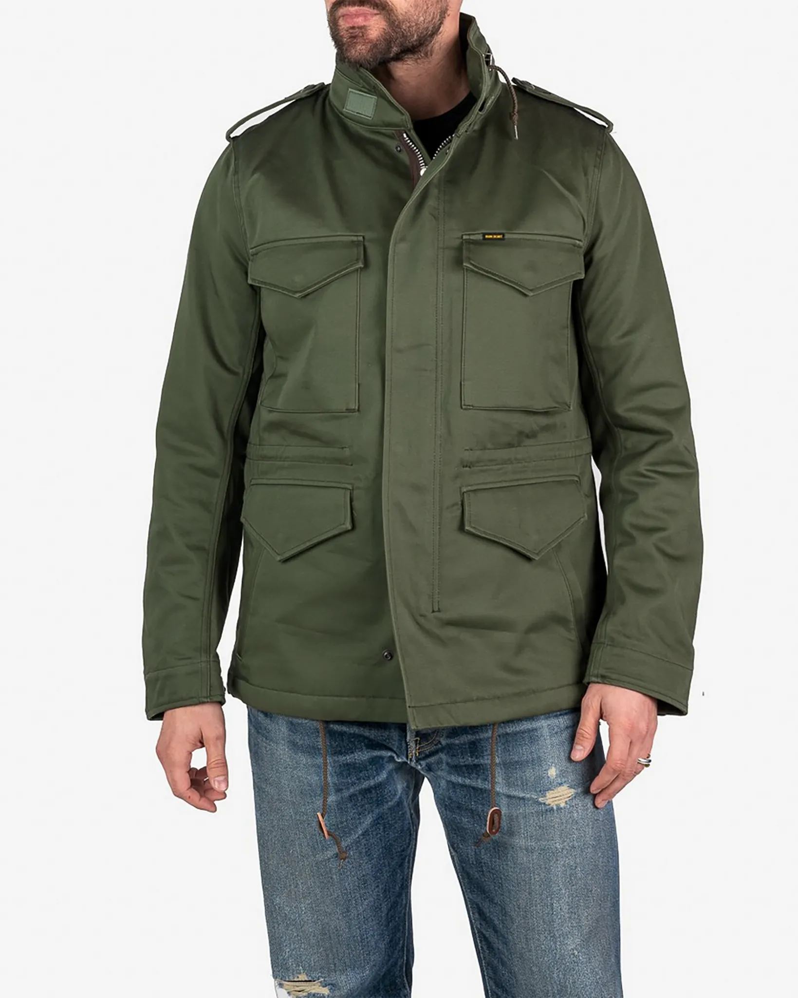 Sateen M65 Field Jacket - Olive