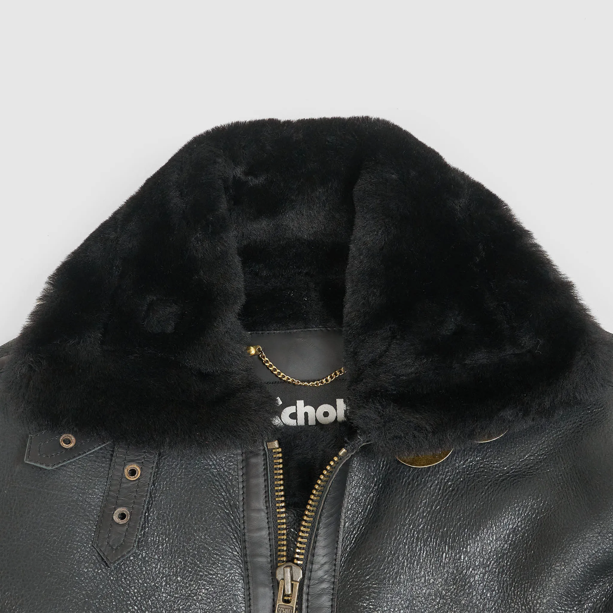 Schott N.Y.C. B-3 Leather Jacket