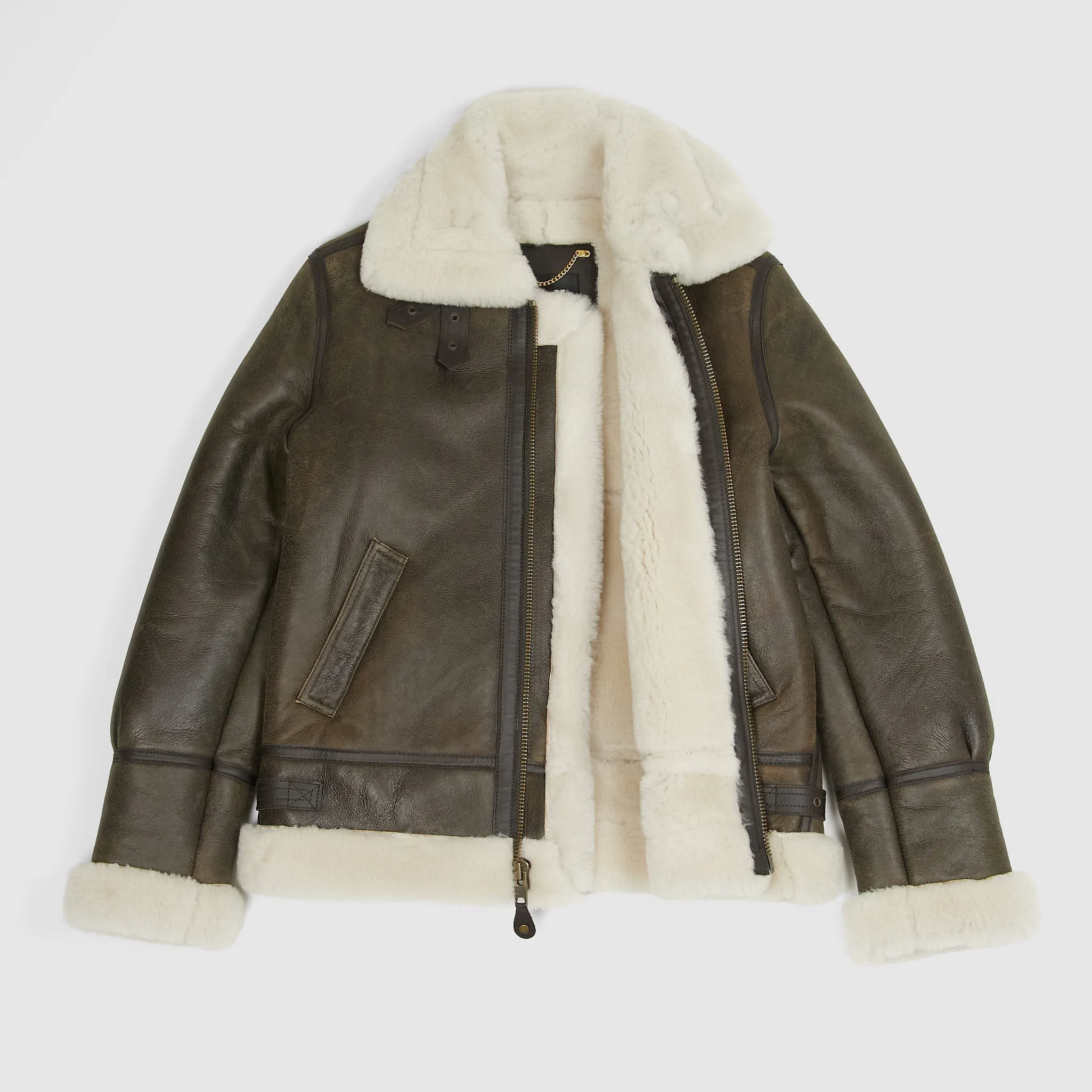 Schott N.Y.C. B-3 Leather Jacket