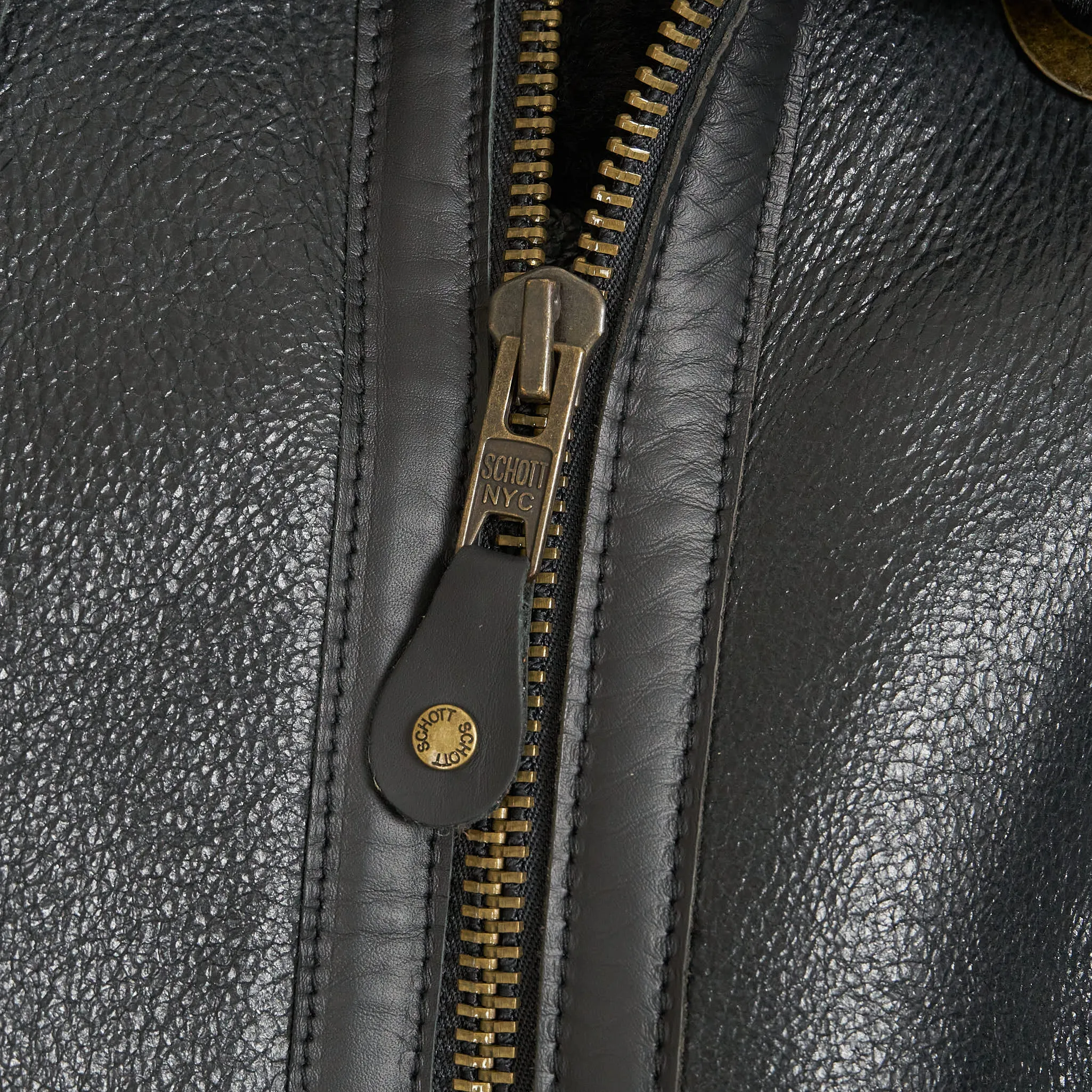 Schott N.Y.C. B-3 Leather Jacket