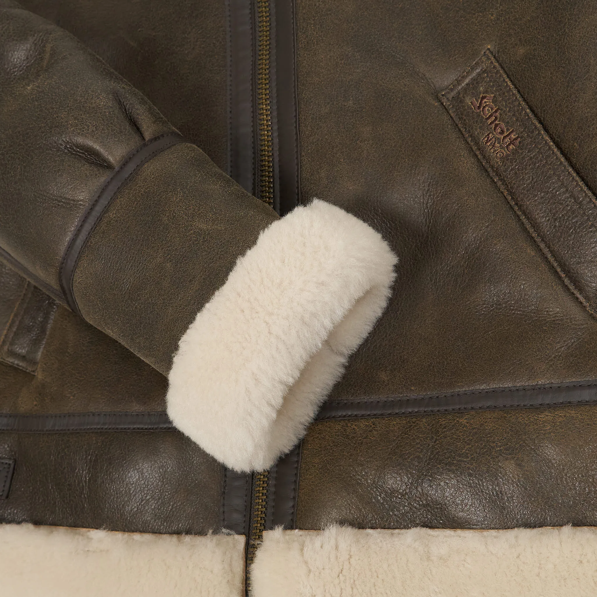 Schott N.Y.C. B-3 Leather Jacket