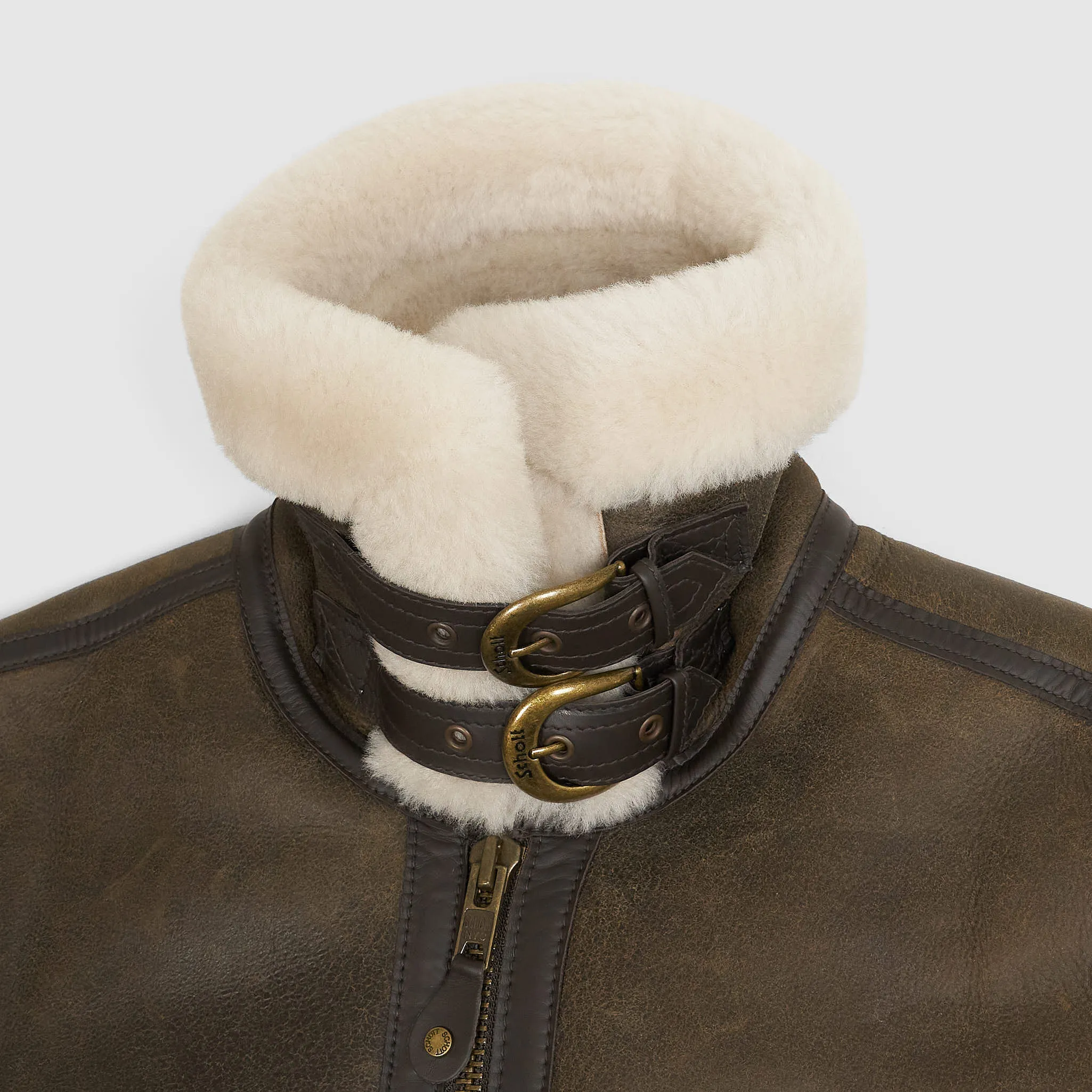 Schott N.Y.C. B-3 Leather Jacket