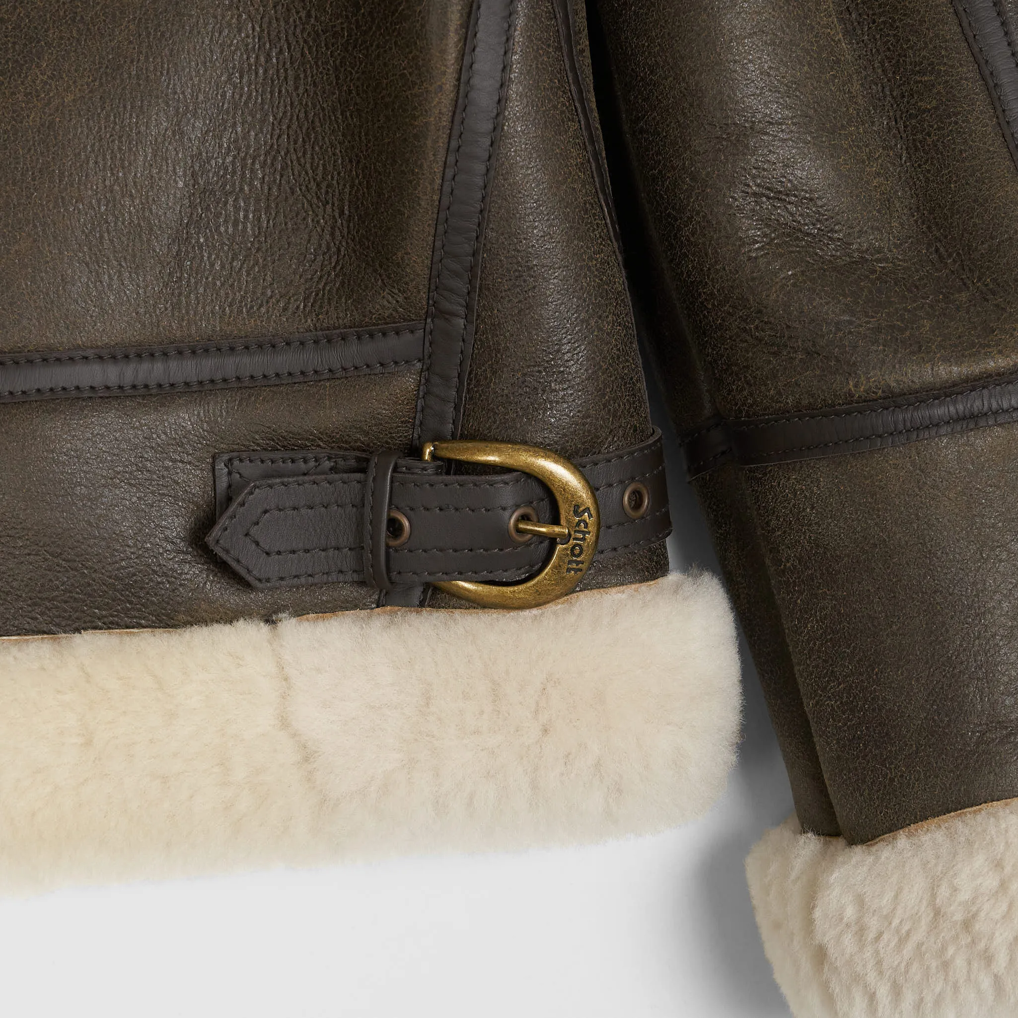 Schott N.Y.C. B-3 Leather Jacket