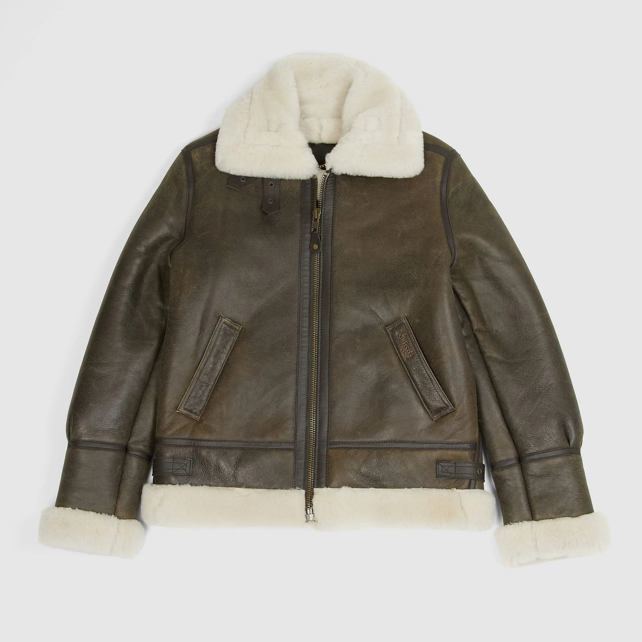 Schott N.Y.C. B-3 Leather Jacket