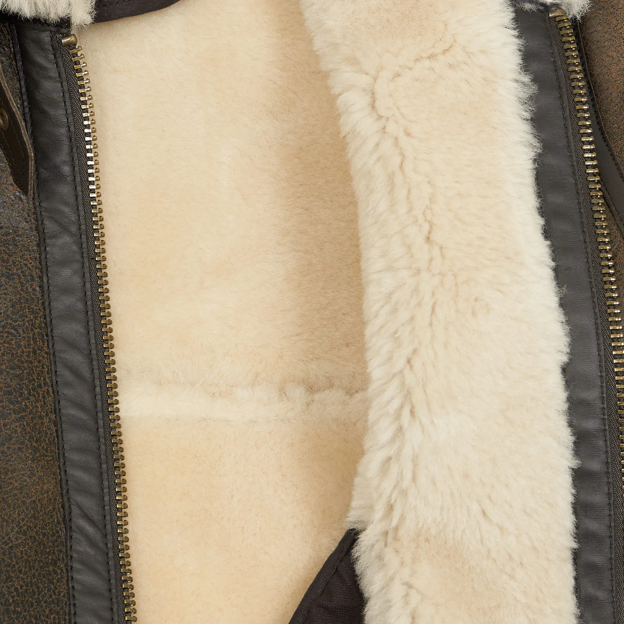 Schott N.Y.C. Ladies B-3 Brown Leather Jacket