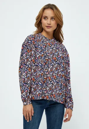 Selia Skjorte - Ash Rose Print