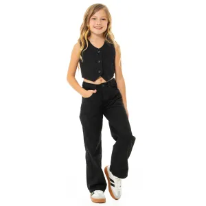 Shadow Check Jeans FOR GIRLS