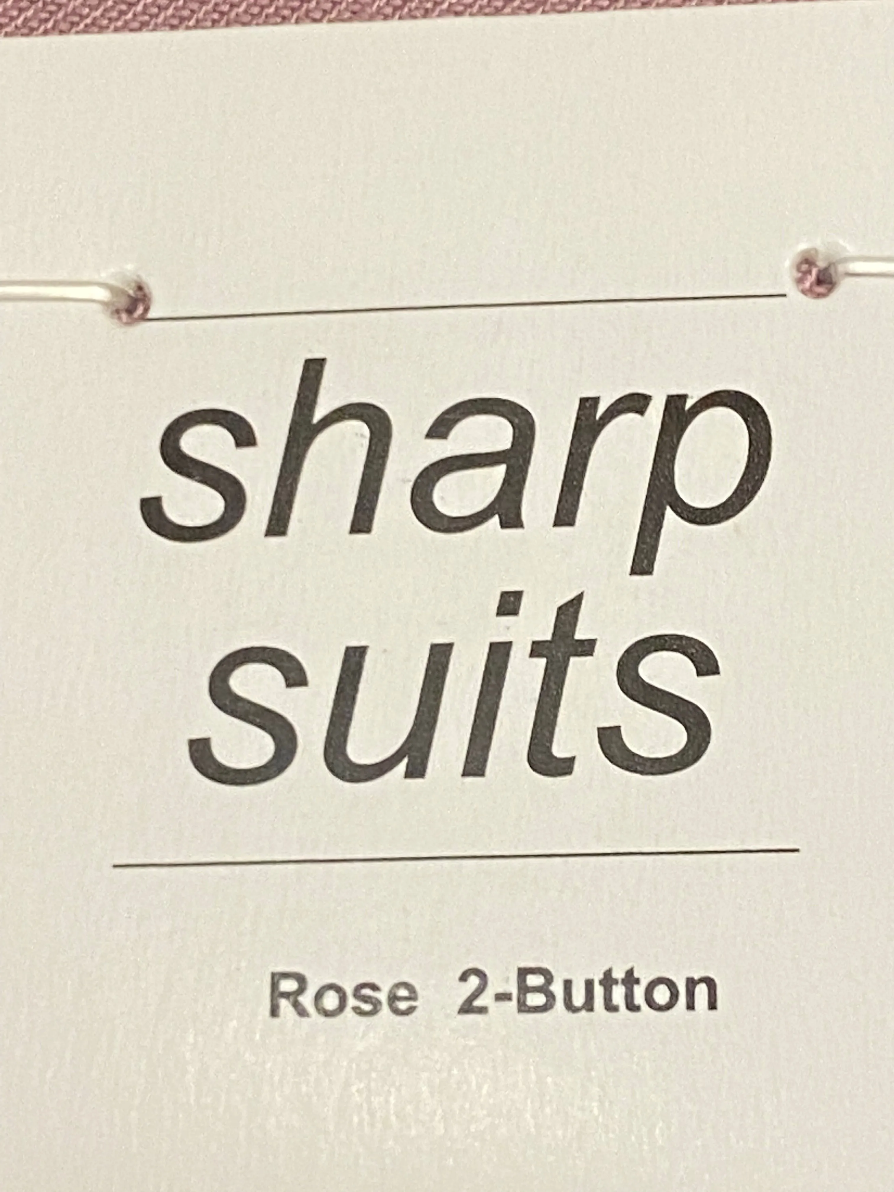 Sharp Suits Rose 3-Piece Suit 36R-60R