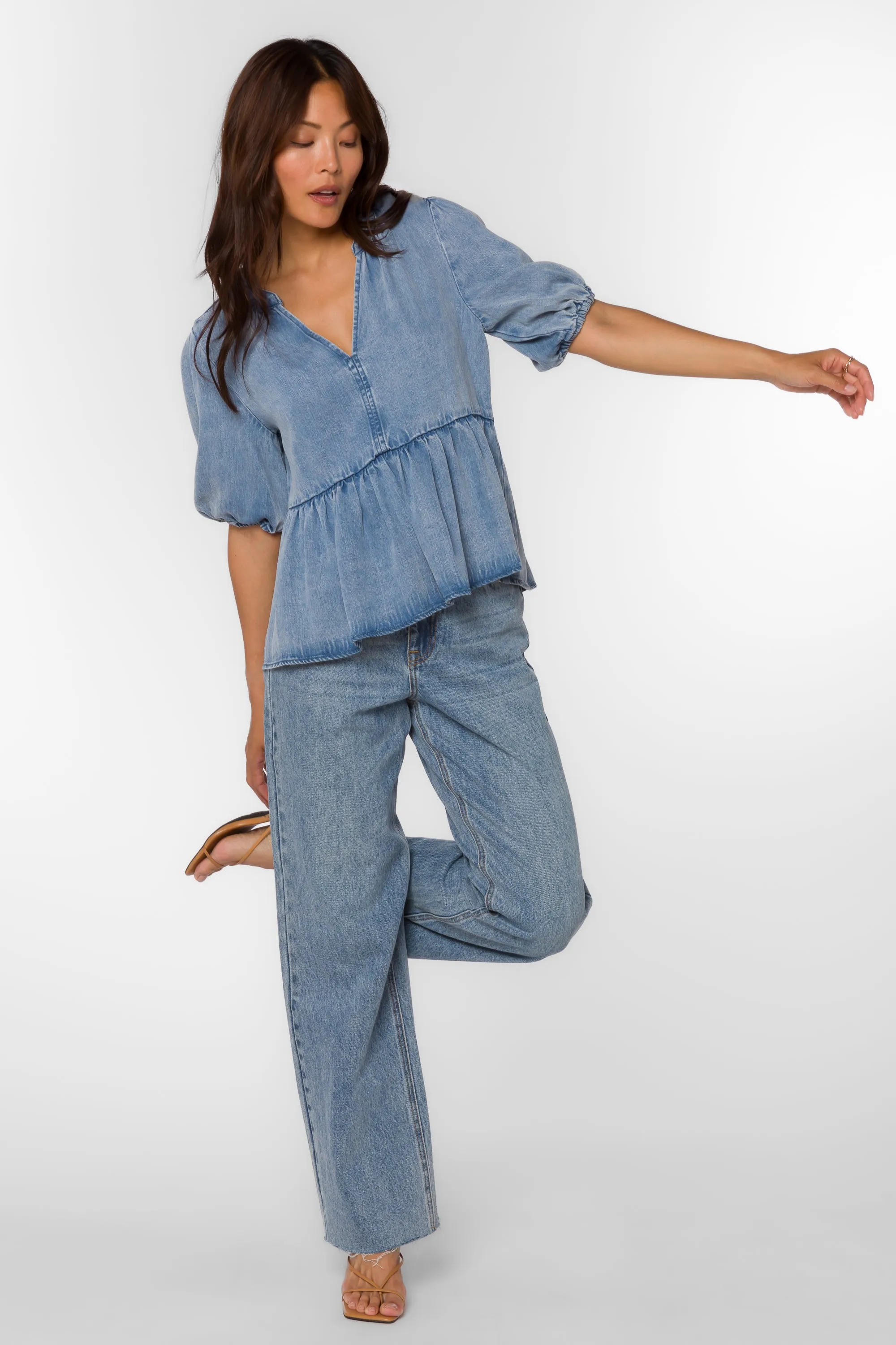 Shirley Light Skyfall Top