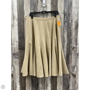 Skirt Midi By Cme In Tan, Size: 12
