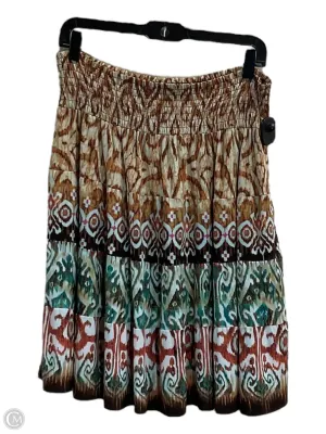 Skirt Midi By Tracy Evans In Brown, Size: L