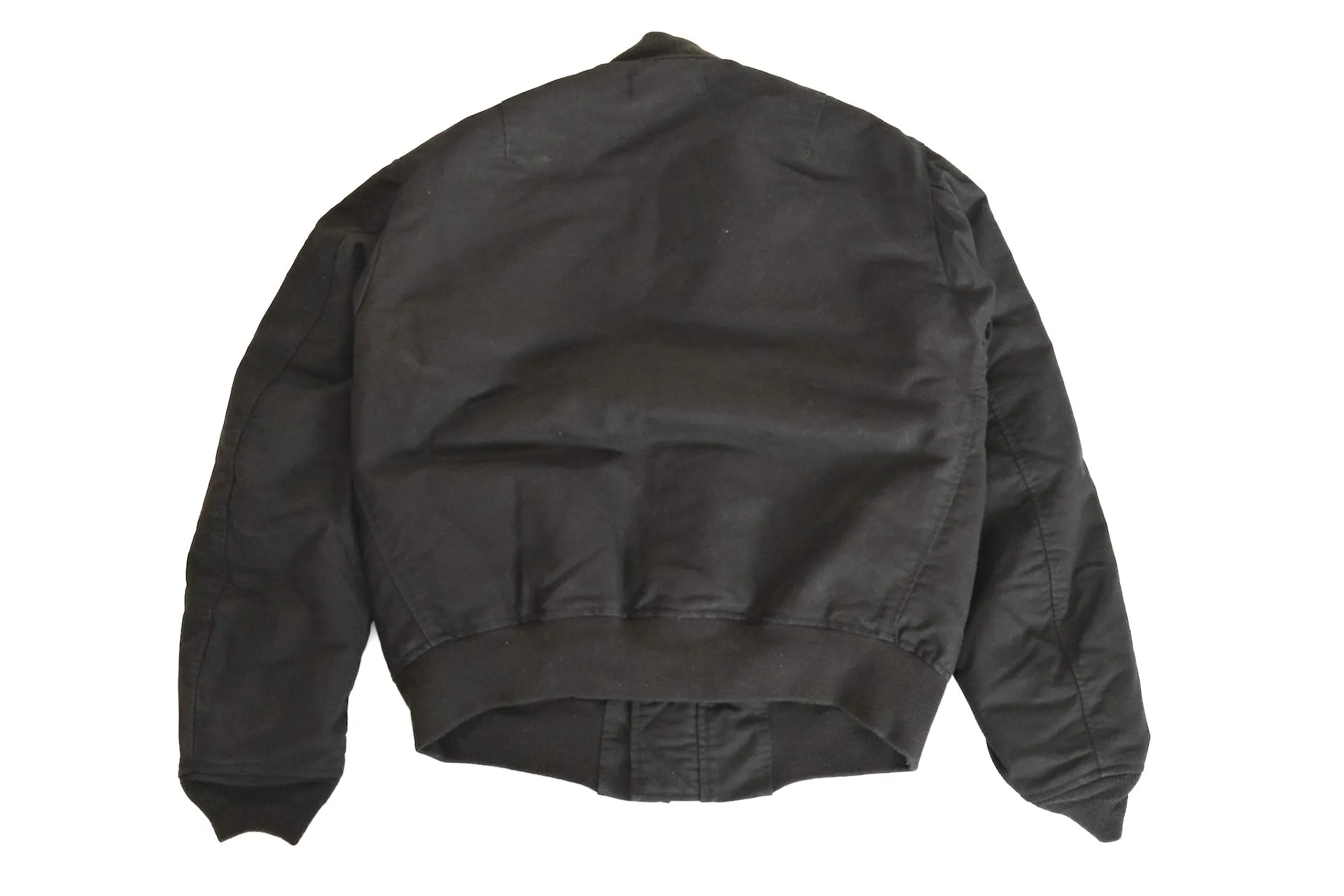 Studio D'Artisan  "Kurozome" Ultimate-Black MA-1 Flight Jacket