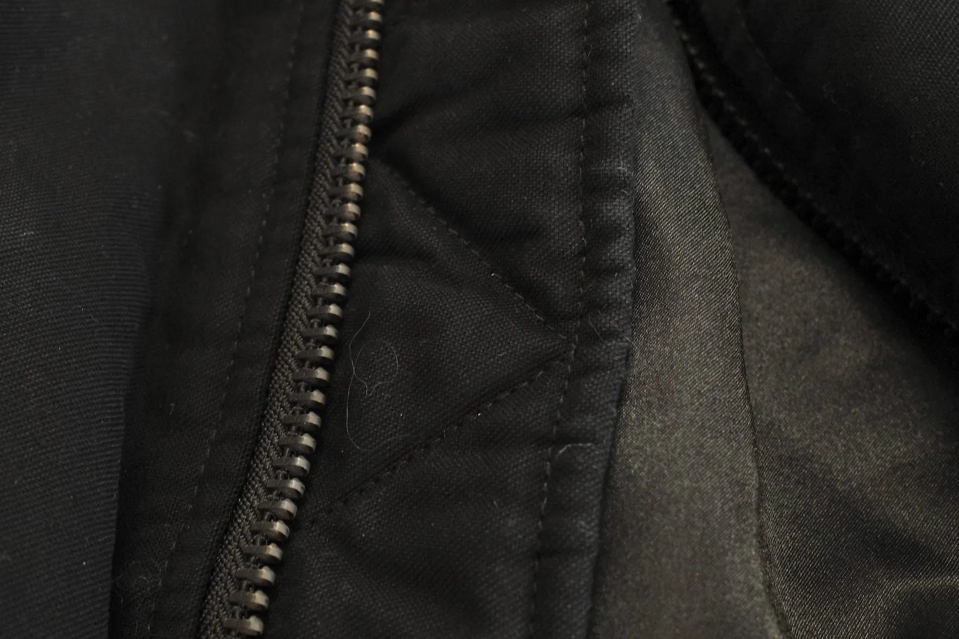 Studio D'Artisan  "Kurozome" Ultimate-Black MA-1 Flight Jacket