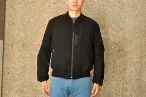 Studio D'Artisan  "Kurozome" Ultimate-Black MA-1 Flight Jacket