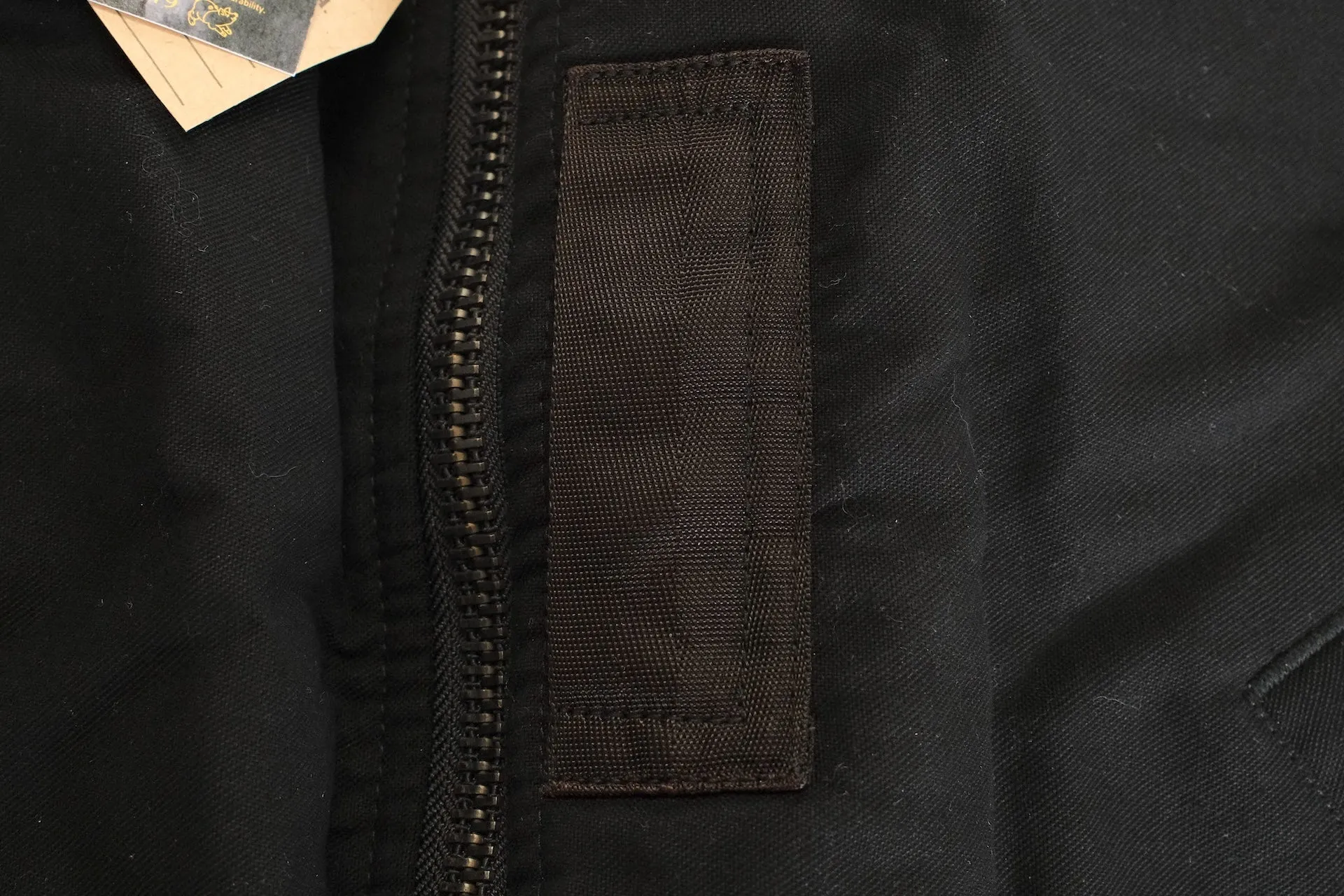 Studio D'Artisan  "Kurozome" Ultimate-Black MA-1 Flight Jacket