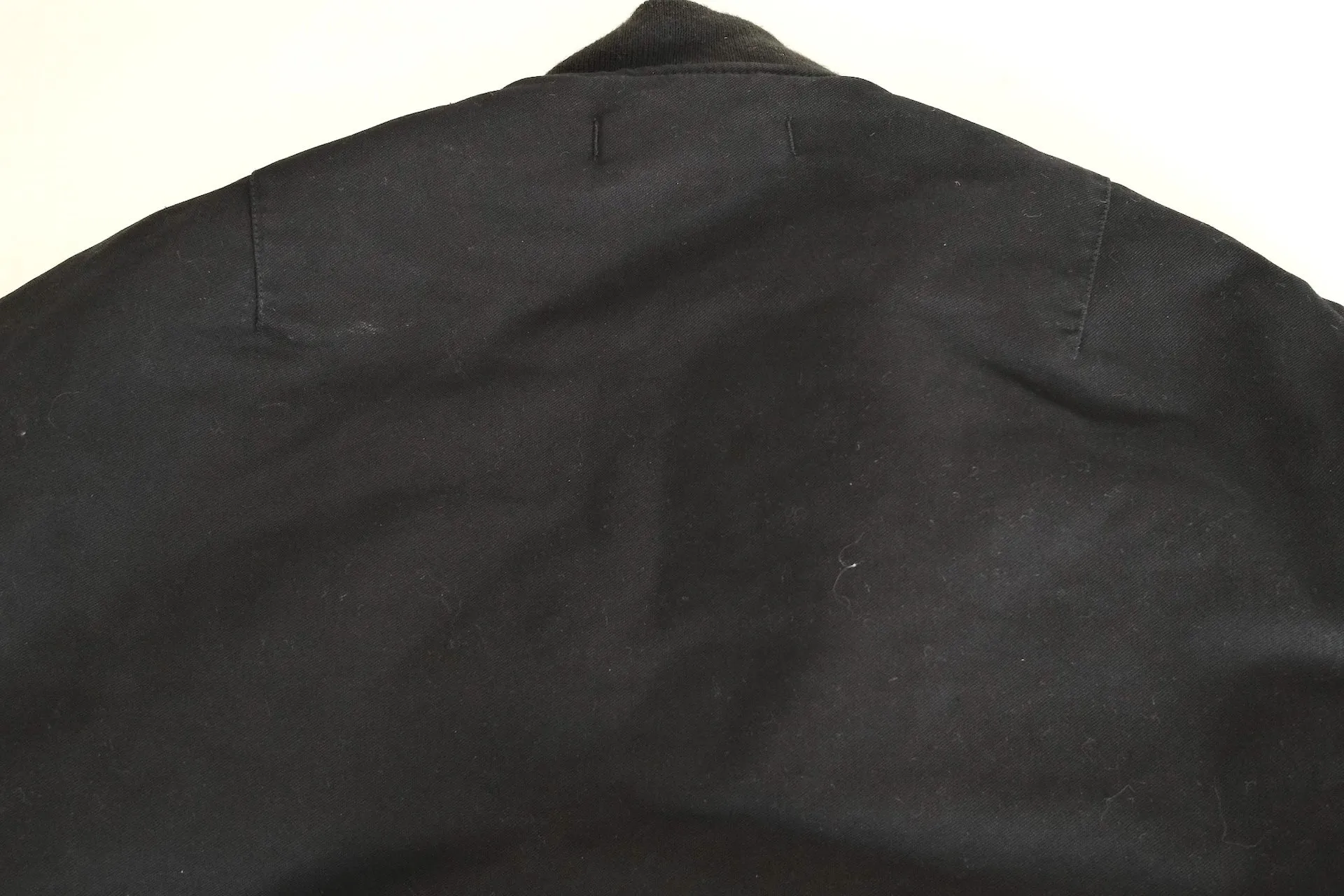 Studio D'Artisan  "Kurozome" Ultimate-Black MA-1 Flight Jacket