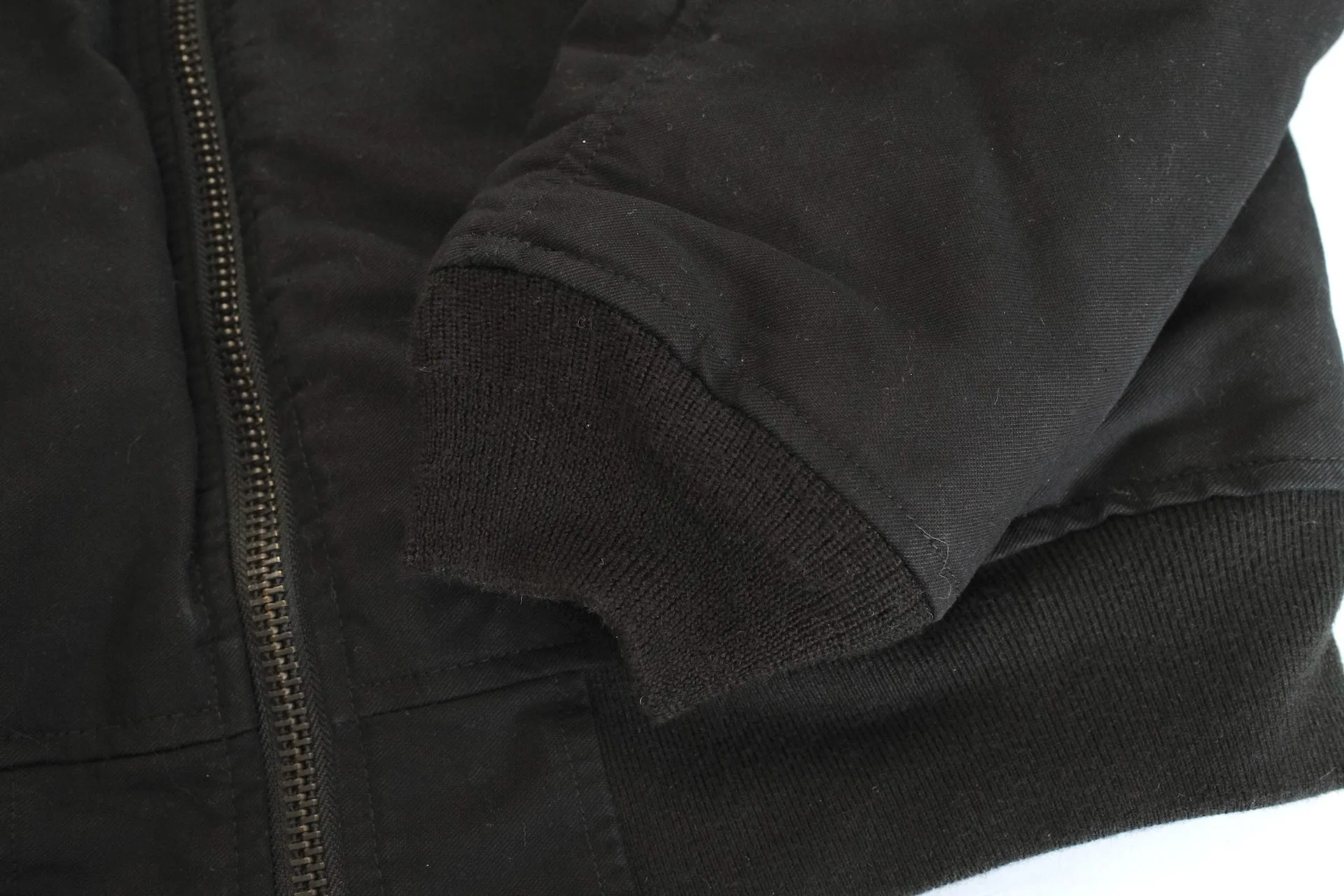 Studio D'Artisan  "Kurozome" Ultimate-Black MA-1 Flight Jacket