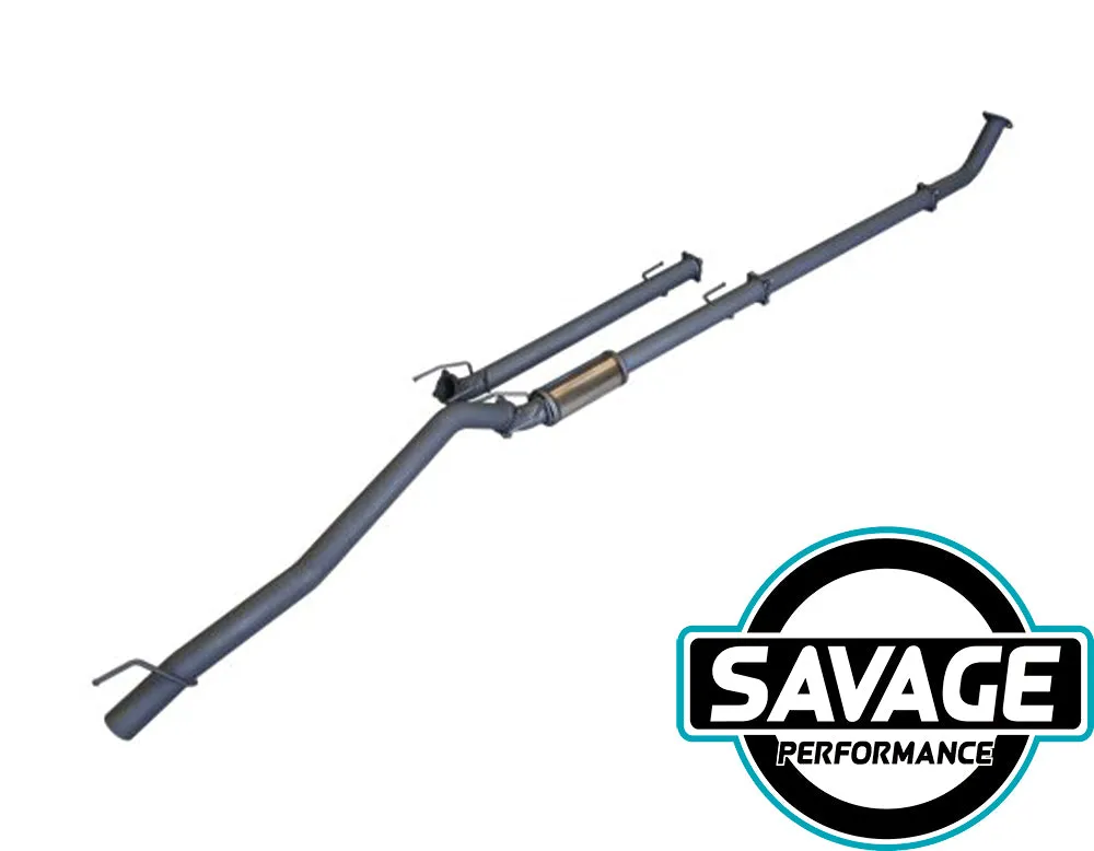 Suits Toyota Hilux GUN Series SR / SR5 2.8TD - Stainless Steel Exhaust - HULK 4x4
