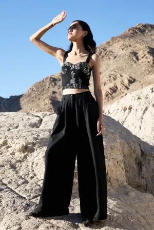 Sweden Woollen Pants (Black)