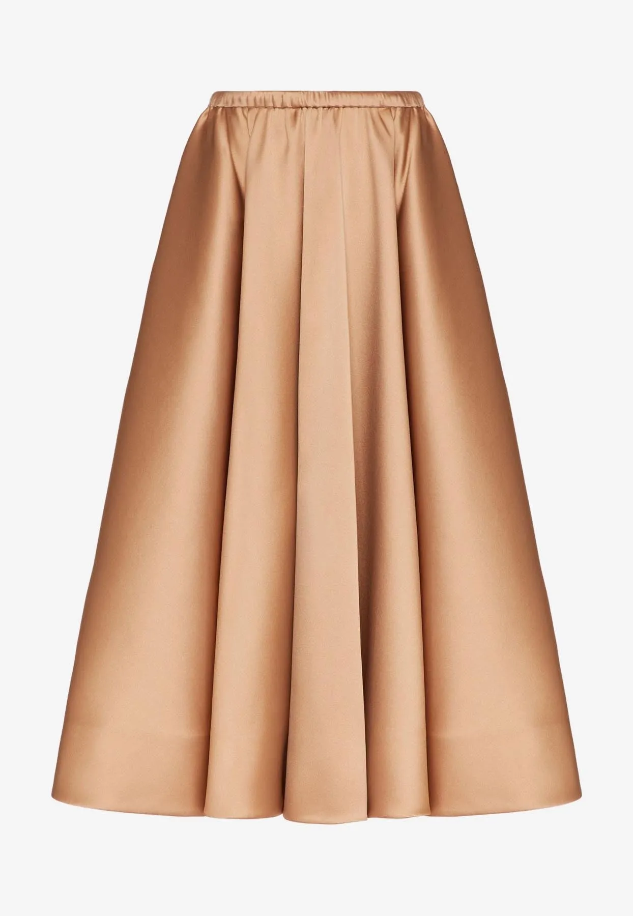 Techno Duchesse Midi Skirt