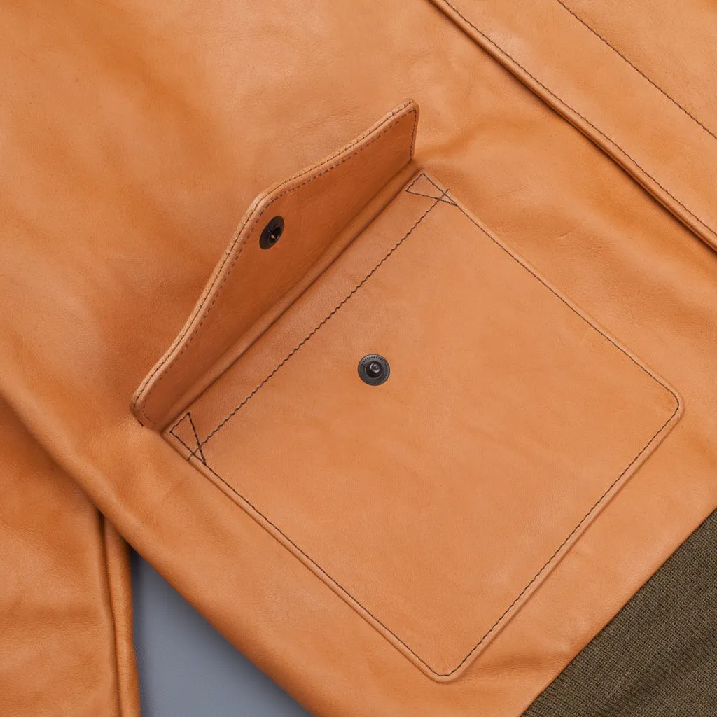 The Real McCoy's MFG Type A-2 Raw Sienna
